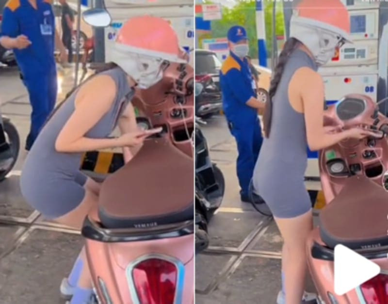 Video quay lén Y. bị phát tán khắp nơi. Ảnh cắt từ clip