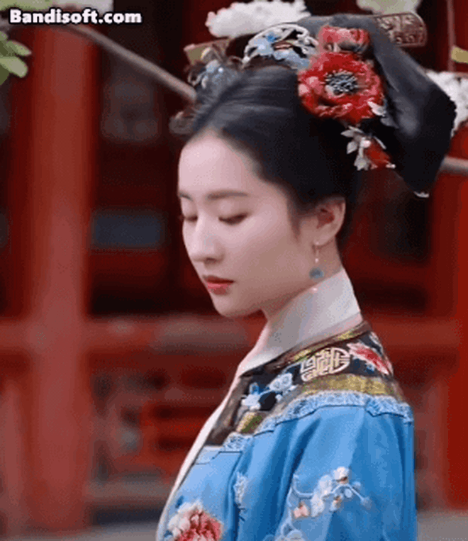 Lưu Diệc Phi được thiết kế cho tạo hình phi tần thời Thanh