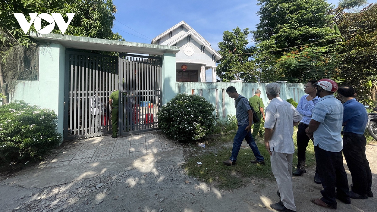 Căn nhà nơi xảy ra vụ việc