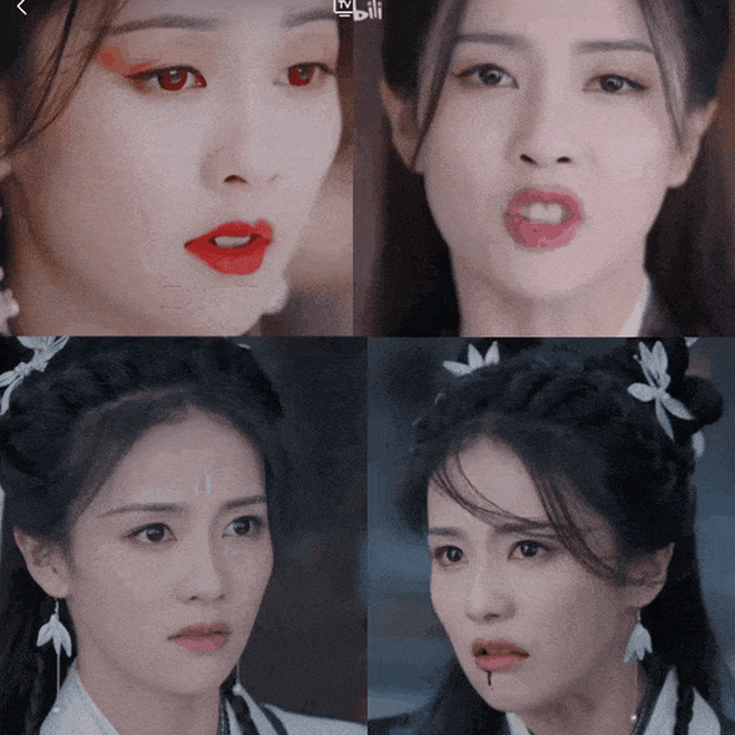 Những phân đoạn diễn xuất này nổi tiếng khắp các mạng xã hội Trung Quốc