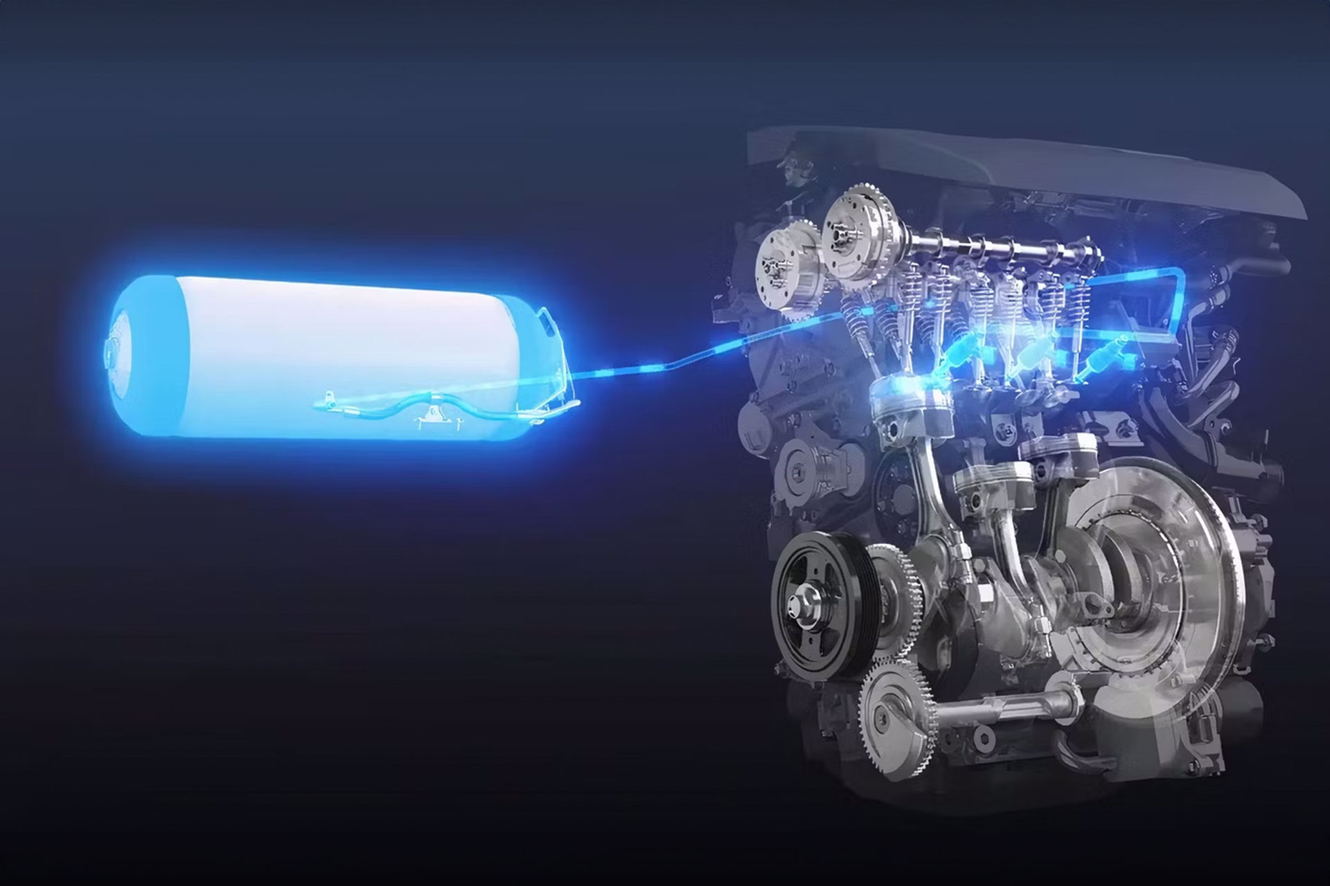 Mật độ năng lượng của hydro thấp hơn so với xăng ở cùng dung tích. Ảnh: Toyota