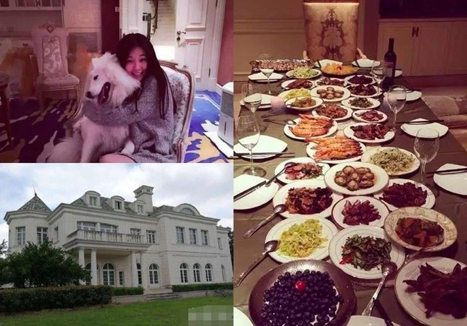 Biệt thự, bàn ăn của nhà Kiều Hân ở 1 đẳng cấp hoàn toàn khác so với các gia đình bình thường