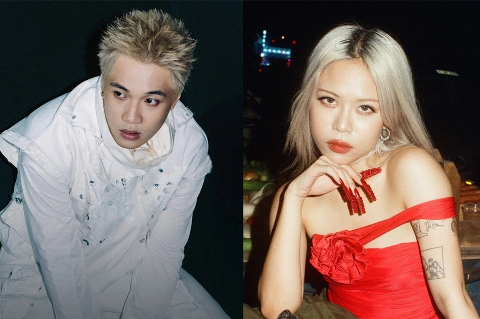 Coldzy và tlinh. Ảnh: tư liệu