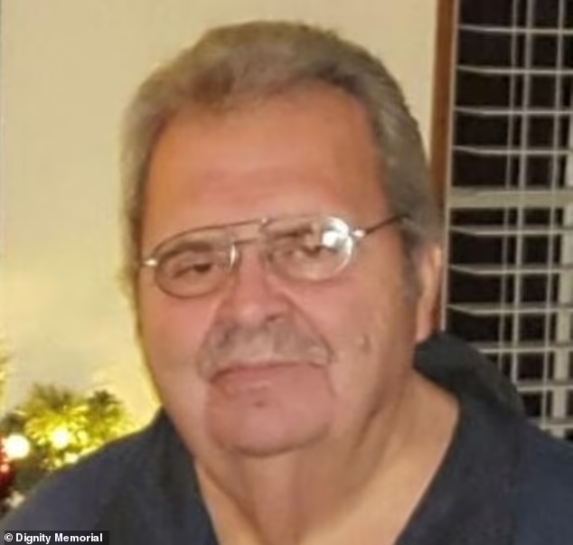 Alex Chronis, 76 tuổi, đã qua đời một cách thương tâm vào ngày 19 tháng 6 năm 2022 sau khi bị bỏng nước nóng 65 độ tại Econo Lodge ở Erlanger, Kentucky vào ngày 19 tháng 11 năm 2021. Ảnh: Daily Mail