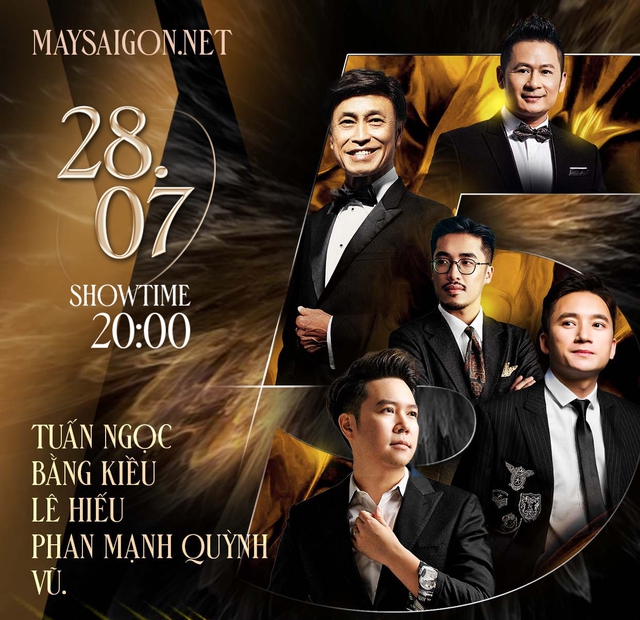 Poster đêm nhạc nói trên.