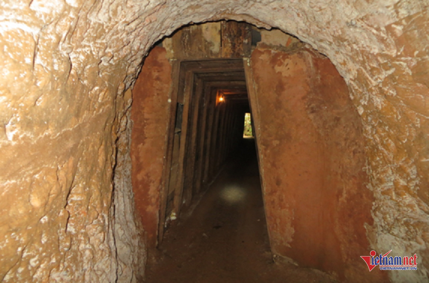 Theo ông Lê Minh Tuấn - Giám đốc Sở VHTT&DL tỉnh Quảng Trị, công trình địa đạo Vịnh Mốc được bắt đầu xây dựng đầu năm 1965 và hoàn thành vào 18/2/1966. Ảnh: QT