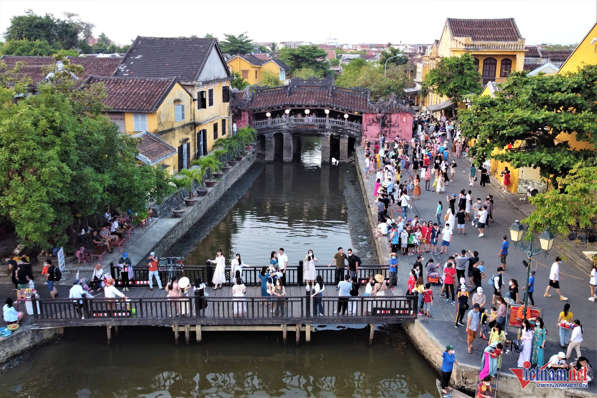 Hình ảnh Chùa Cầu trước khi trùng tu. Ảnh: Hà Nam