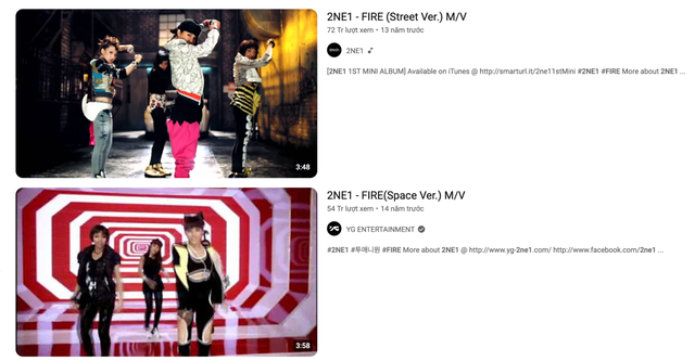 MV debut FIRE của 2NE1 khuynh đảo thị trường ngay khi được “thả xích”