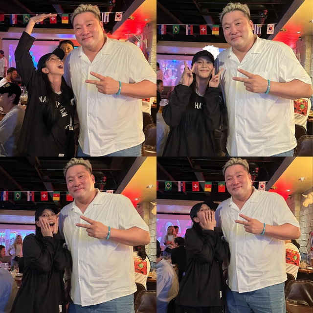 Jisoo nhí nhố tại tiệc đóng máy bộ phim