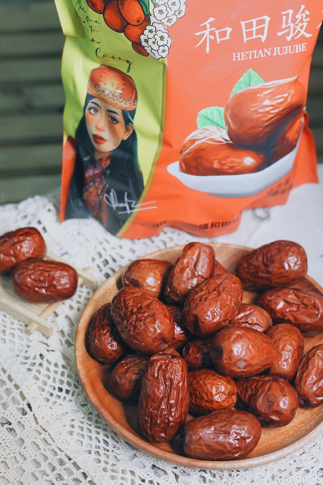 Sản phẩm táo đỏ Tân Cương của Hằng Du Mục.