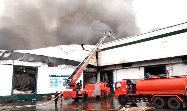 Theo thông tin ban đầu, rạng sáng 7/8, một số người trong Nhà máy Hanfimex Bình Phước phát hiện khu vực nhà xưởng bốc cháy. Sau khi thực hiện công tác chữa cháy tại chỗ bất thành, nhân viên trong công ty gọi điện đến cơ quan chức năng để được hỗ trợ.