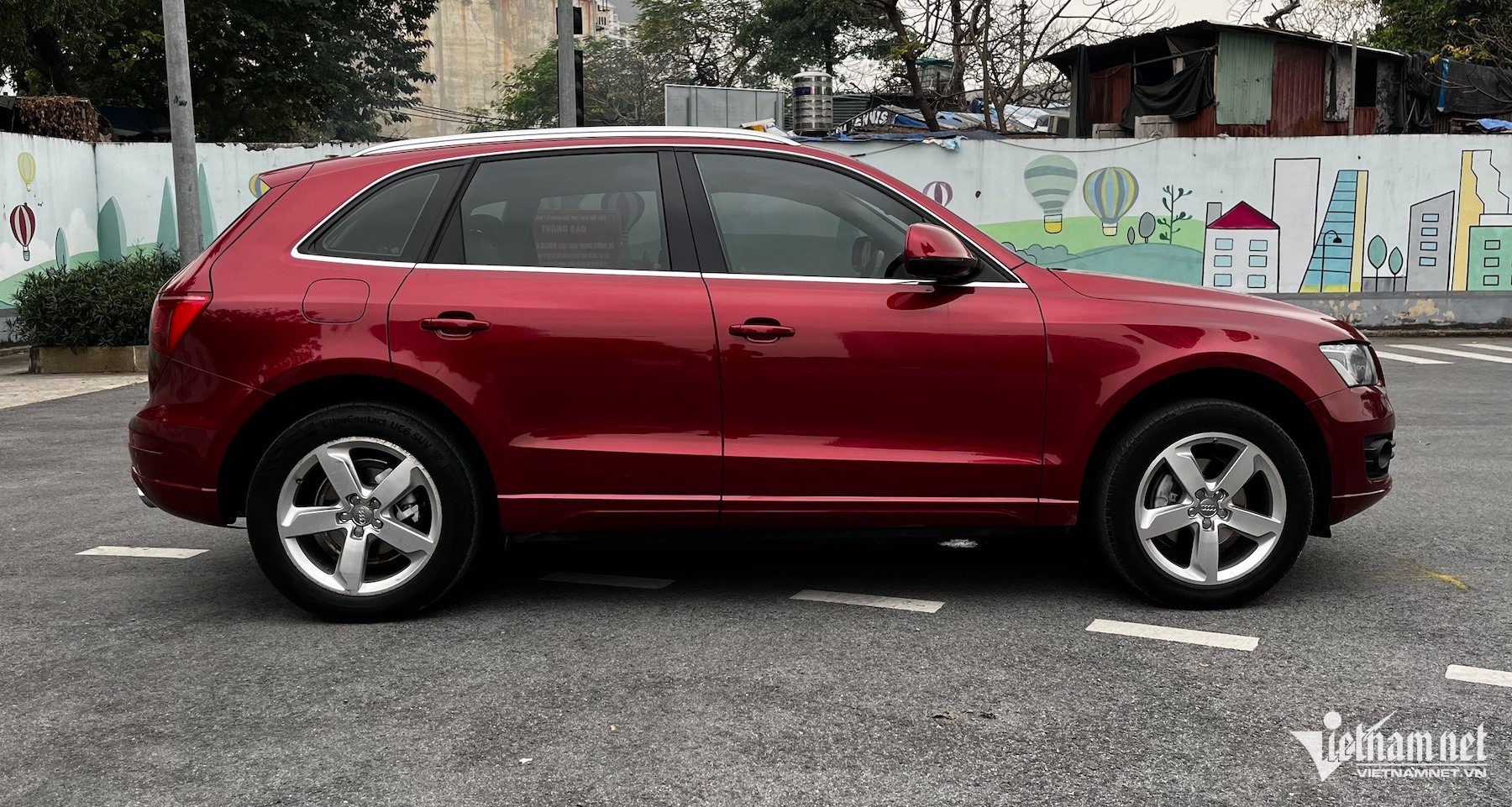 Ngoại hình Audi Q5 2010 vẫn bền dáng sau 14 năm sử dụng. Ảnh: Đình Quý