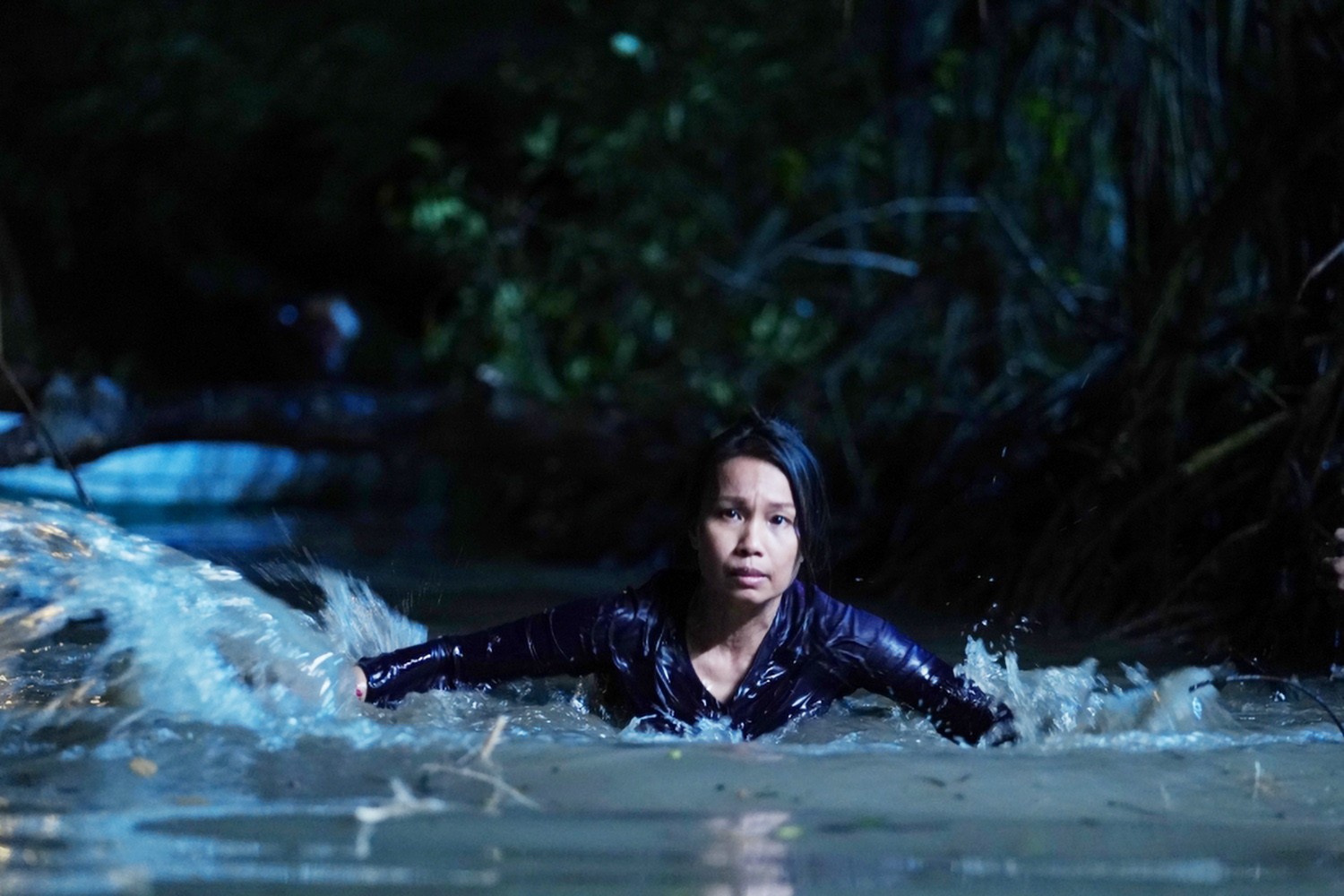 Một vài cảnh quay của Cẩm Ly trong quá trình làm phim Ma da.