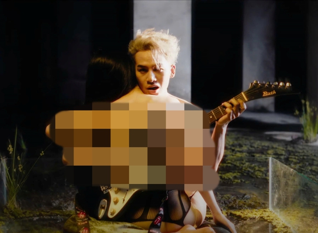 Hình ảnh phản cảm đang gây tranh cãi của Ali Hoàng Dương