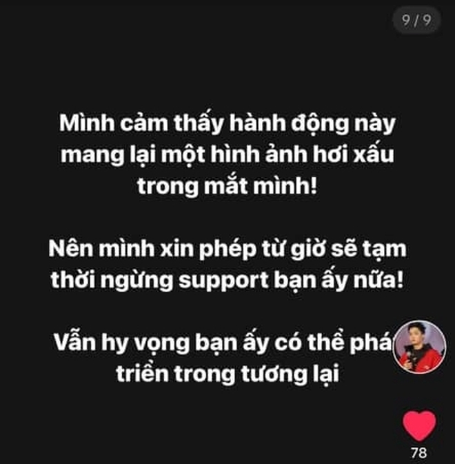 Câu chuyện được 1 tài khoản từng là fan Negav chia sẻ lên TikTok.