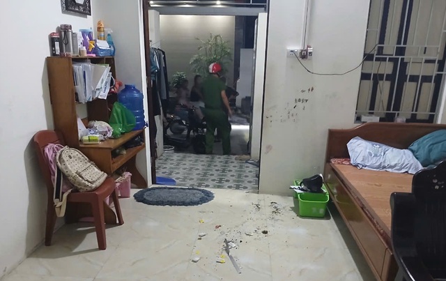 Hiện trường nhà bà H. nơi xảy ra sự việc. Ảnh: Công an Thanh Hóa