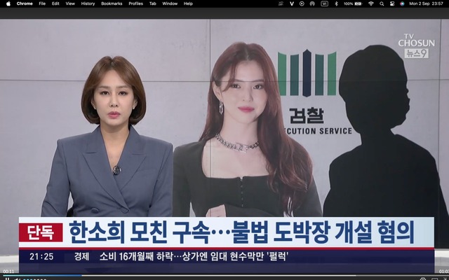 Trước khi bị bắt vì tội mở sòng bạc trái phép, mẹ Han So Hee nhiều lần vướng vào tội lừa đảo, làm giả giấy tờ, cờ bạc...