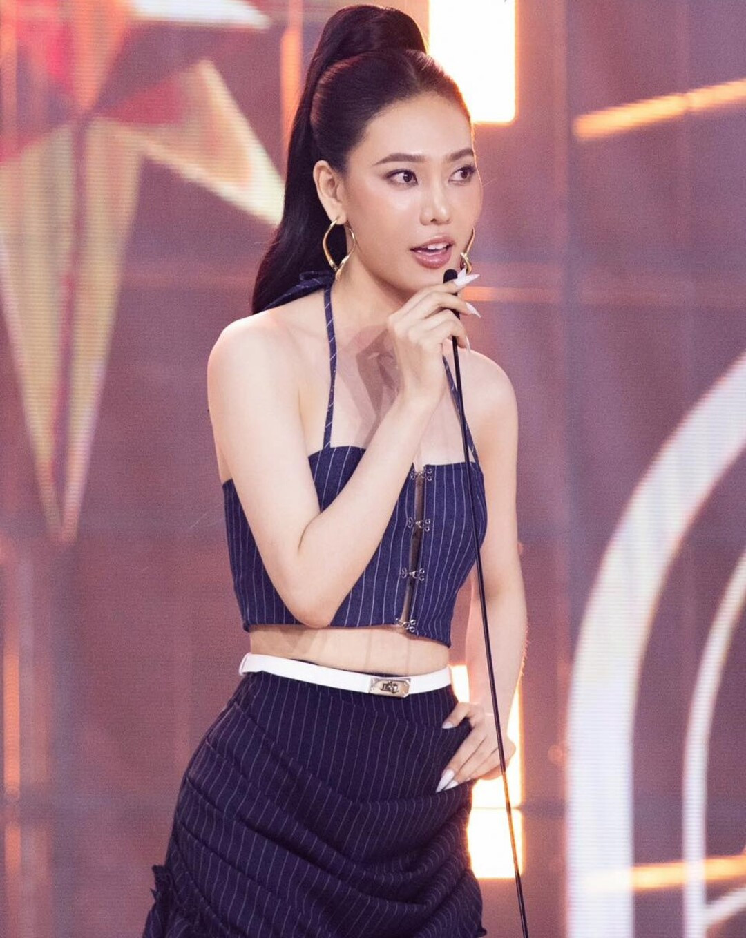 Thí sinh Thu Thảo có phần trình bày không mạch lạc.