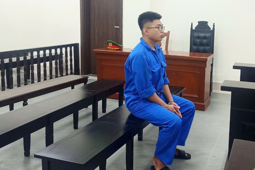 Bị cáo tại tòa. Ảnh: TN