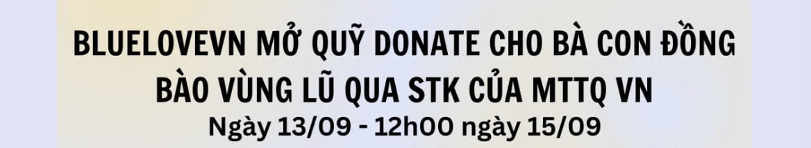 Một fanpage của cộng đồng người hâm mộ Jennie (BLACKPINK) muốn đứng ra nhận tiền quyên góp để lấy lại hình ảnh cho thần tượng nhưng không được nhiều người ủng hộ. Mọi sự quyên góp thiết thực nhất nên được gửi đến số tài khoản chính thức của Ủy ban MTTQ Việt Nam
