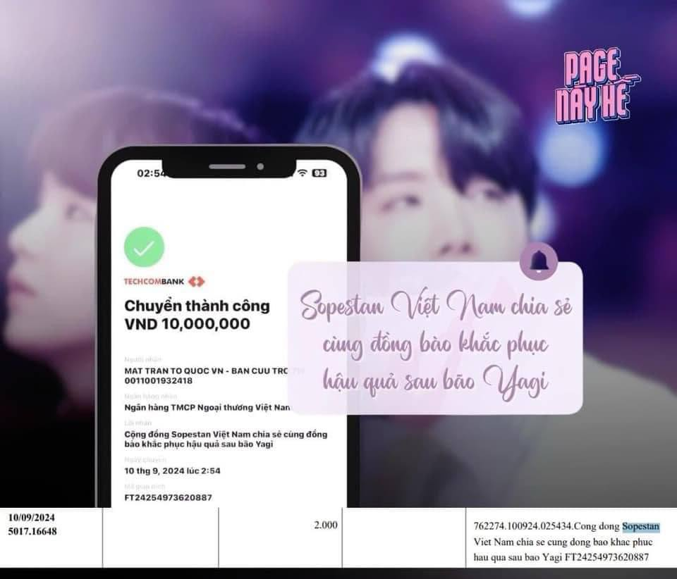 Cộng đồng Sopestan bị “bóc trần” sự thật số tiền ủng hộ đồng bào lũ lụt