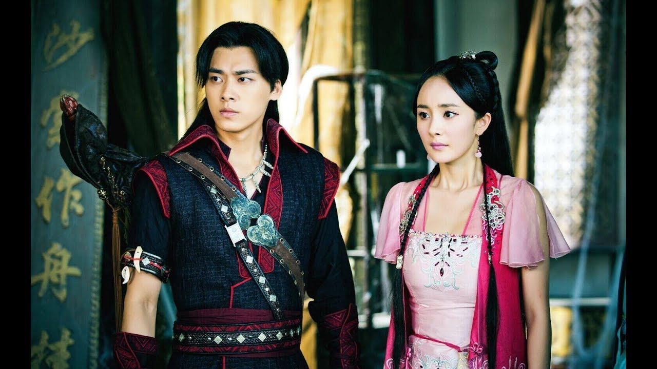 Lý Dịch Phong trong phim Cổ Kiếm Kỳ Đàm đóng cùng Dương Mịch