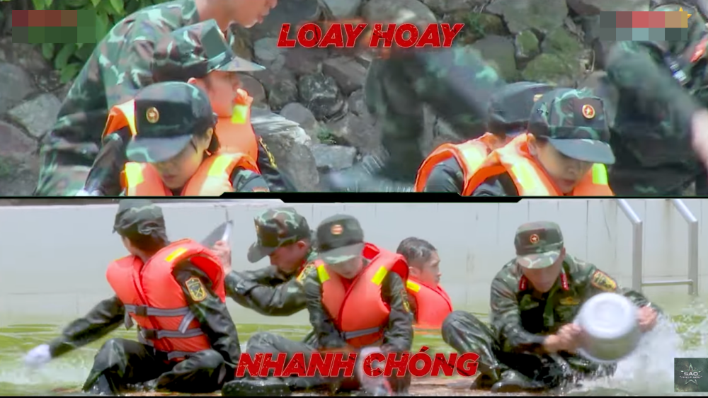 Đội Thùy Tiên xuất phát chậm hơn đội của Jun Vũ.