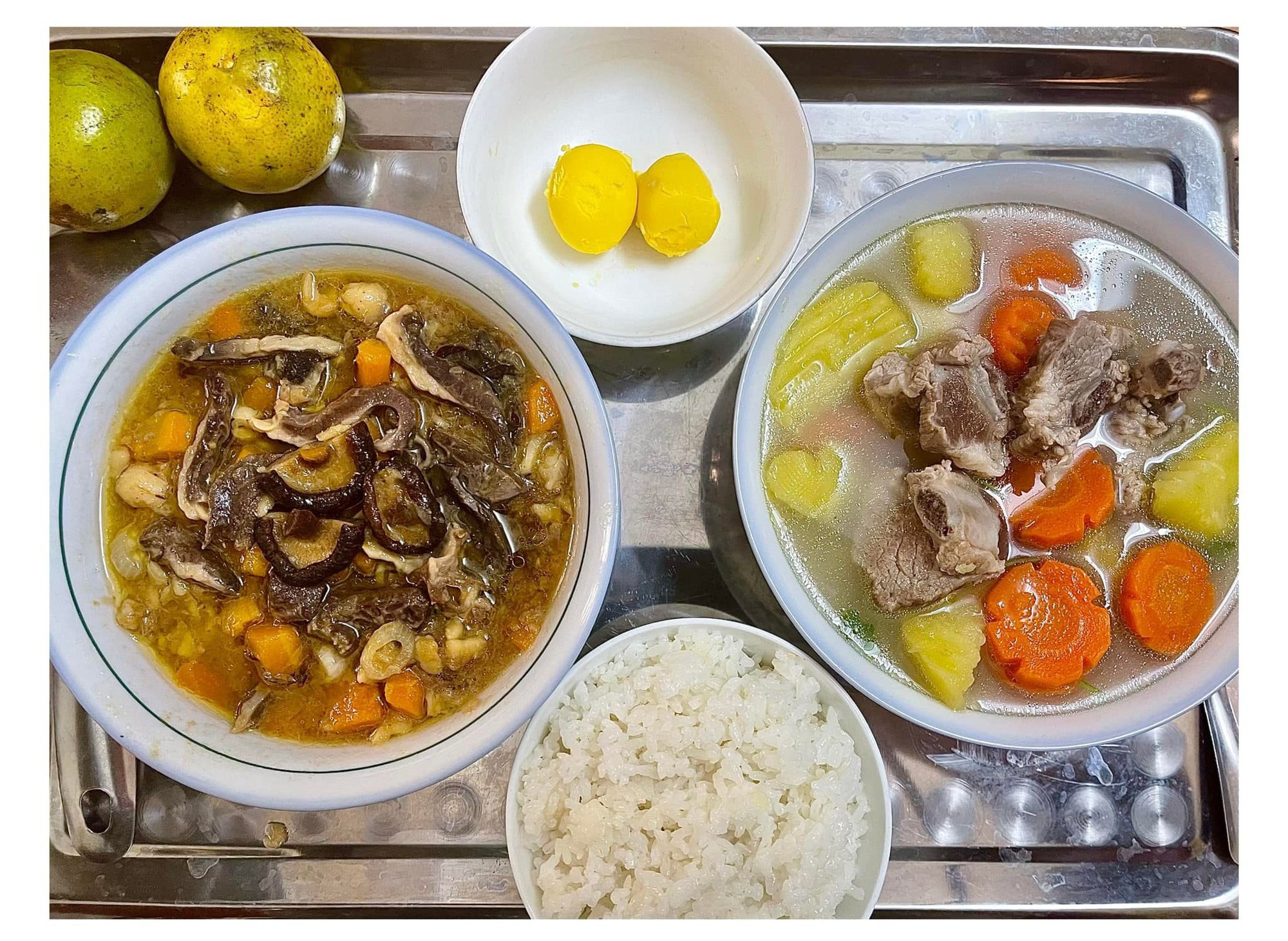 Những bữa cơm thơm ngon, đủ chất