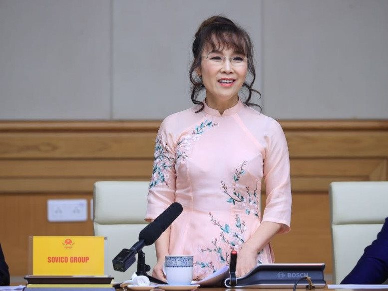 Chủ tịch kiêm Tổng Giám đốc Tập đoàn Sovico Nguyễn Thị Phương Thảo. Ảnh: VGP.
