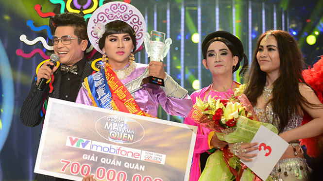 Hoài Lâm xuất sắc giành chiến thắng Gương Mặt Thân Quen.