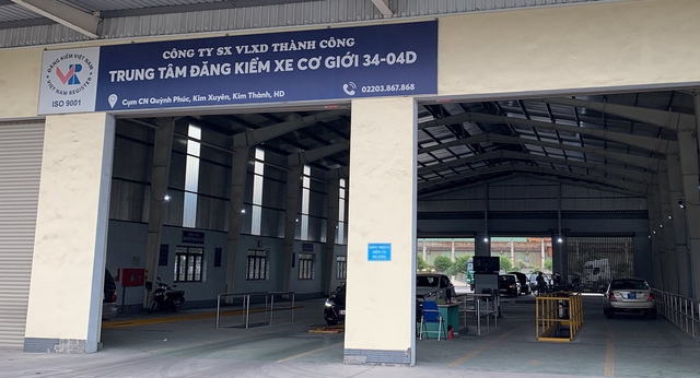 Trung tâm Đăng kiểm xe cơ giới 34-04D