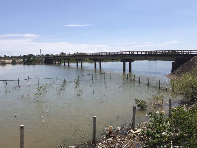 Cầu Sông Thai sau gần 30 năm sử dụng.