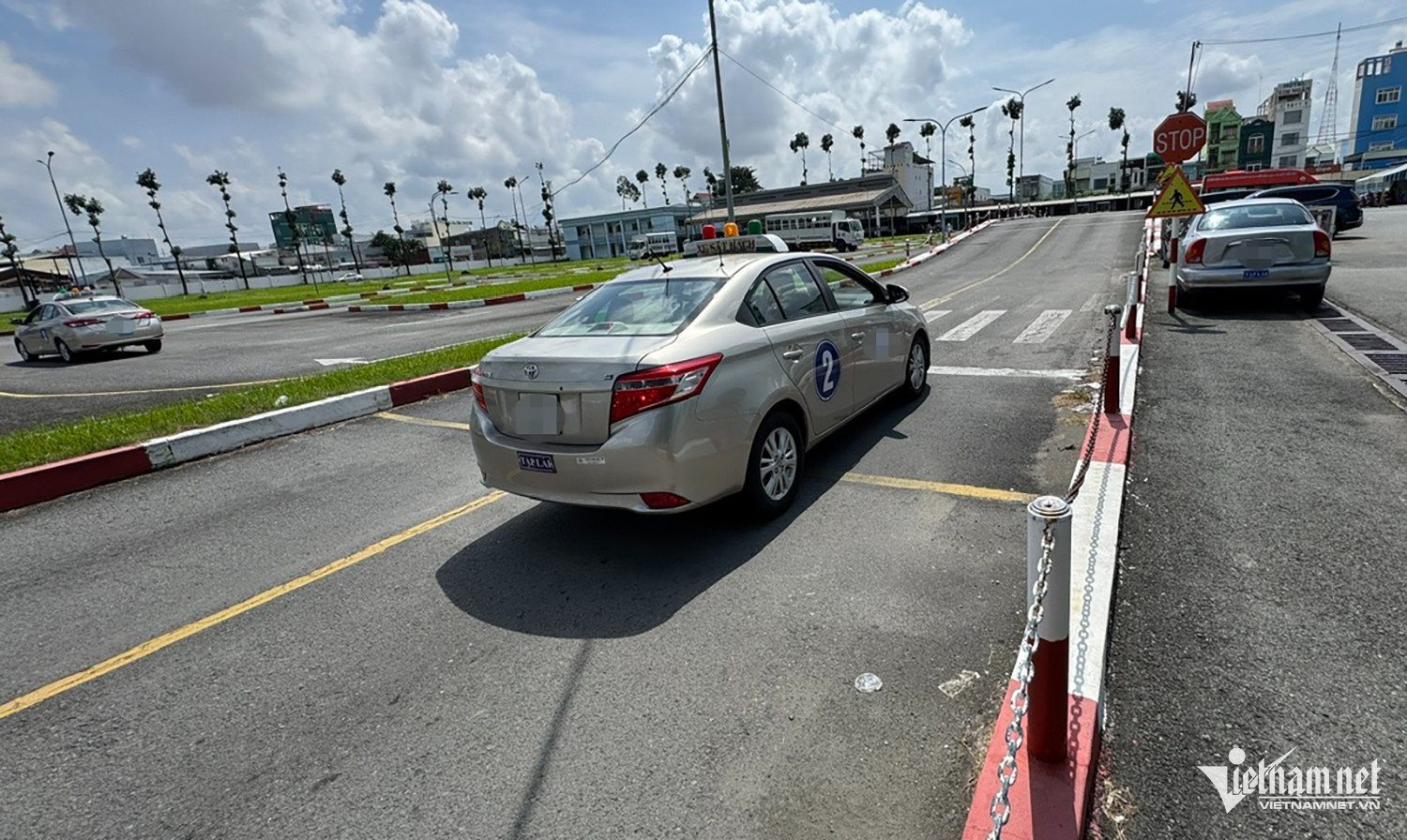 Trung tâm đào tạo và sát hạch GPLX trên địa bàn TP Cần Thơ. Ảnh: Trần Tuyên