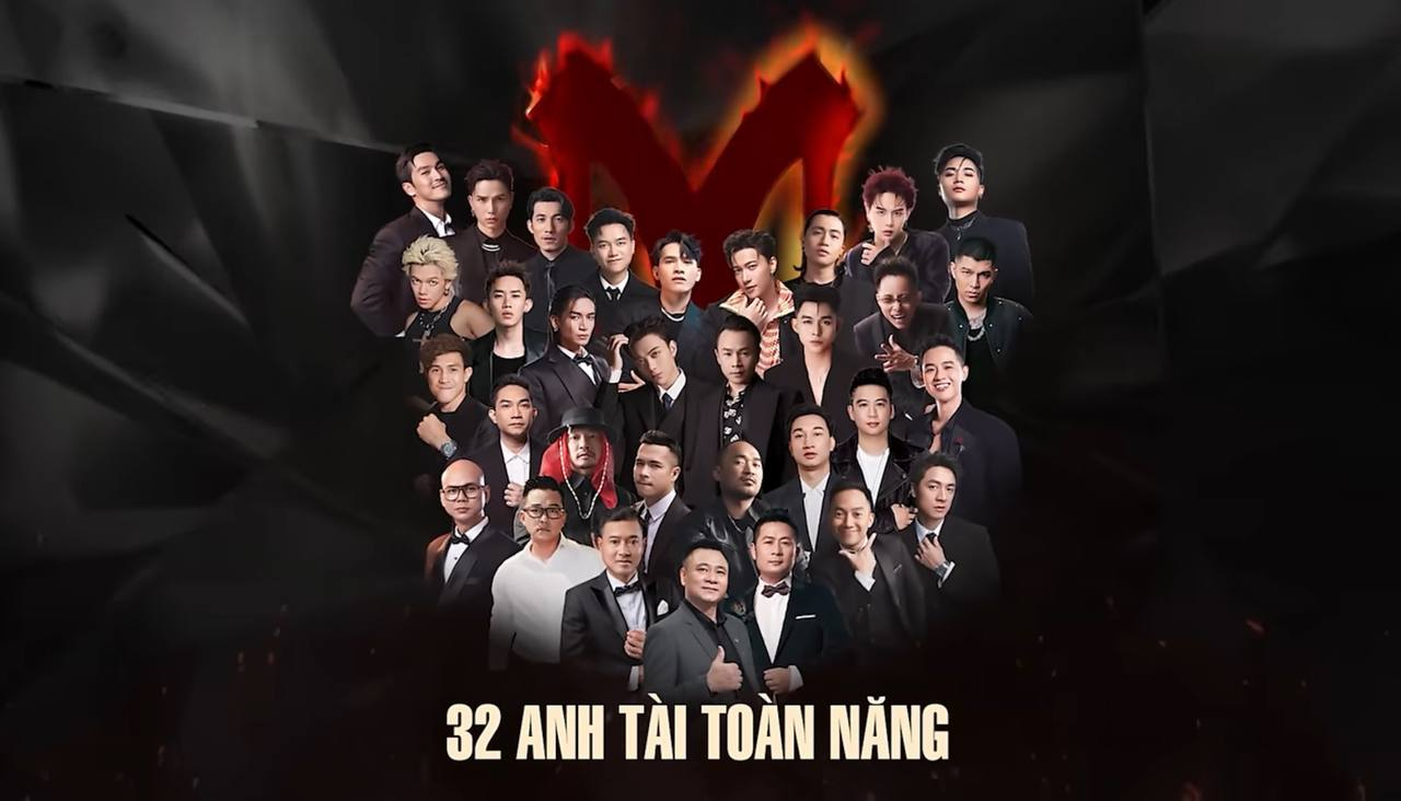 Hình ảnh công bố 32 nghệ sĩ tham gia concert Anh Trai Vượt Ngàn Chông Gai