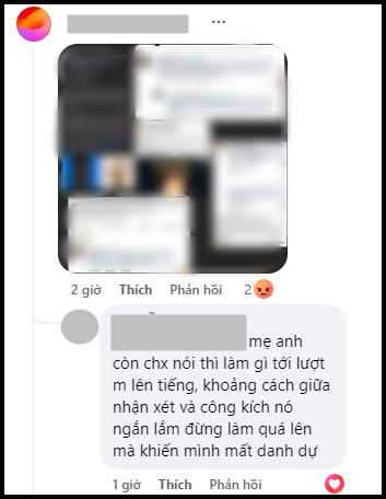 Người này tiếp tục để lại nội dung phản cảm khiến ai nhìn thấy cũng bức xúc.