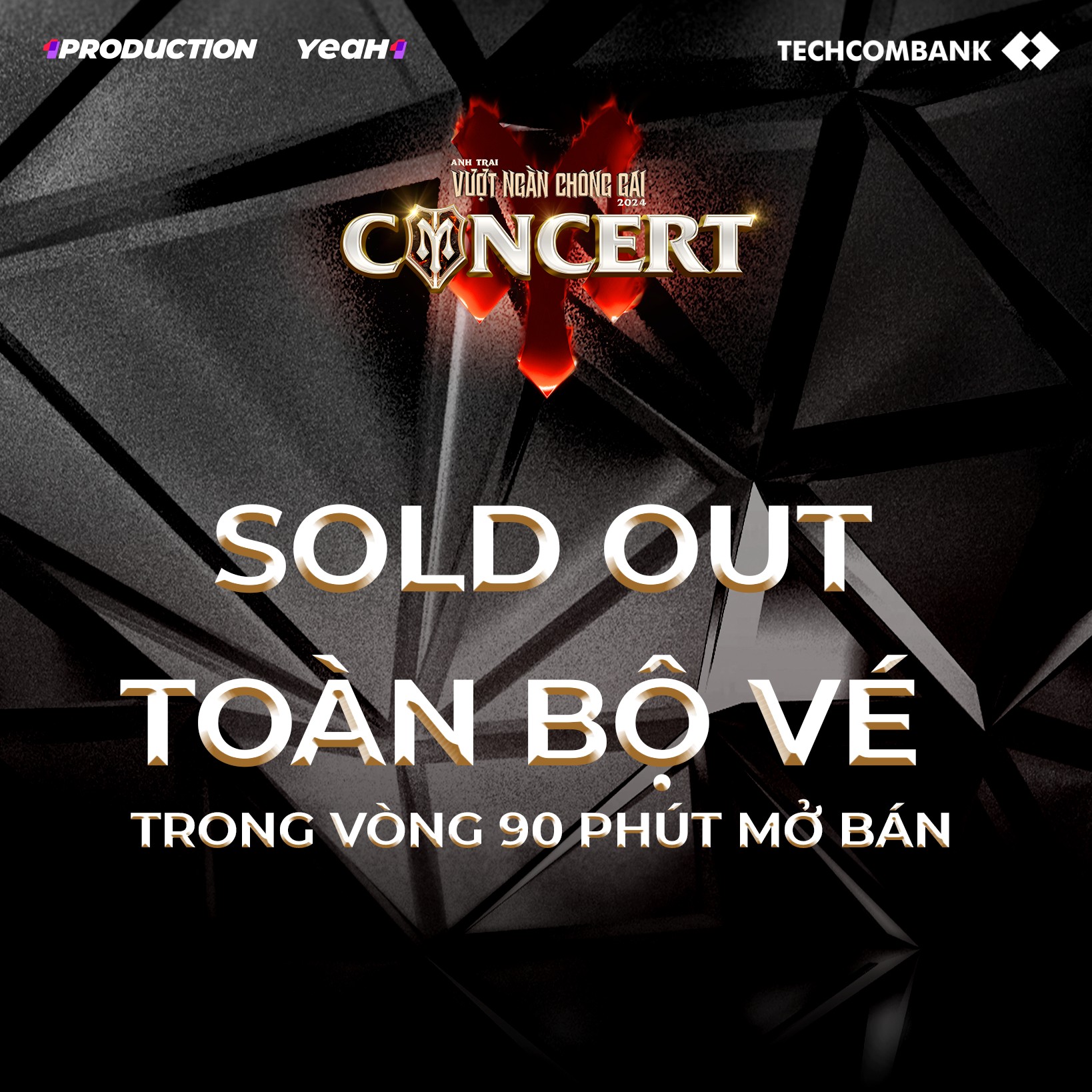 Concert sắp tới của chương trình đã “cháy vé”