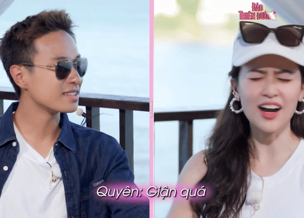 Quyên Qui mắng Huy khi thấy anh chàng quá bị động.