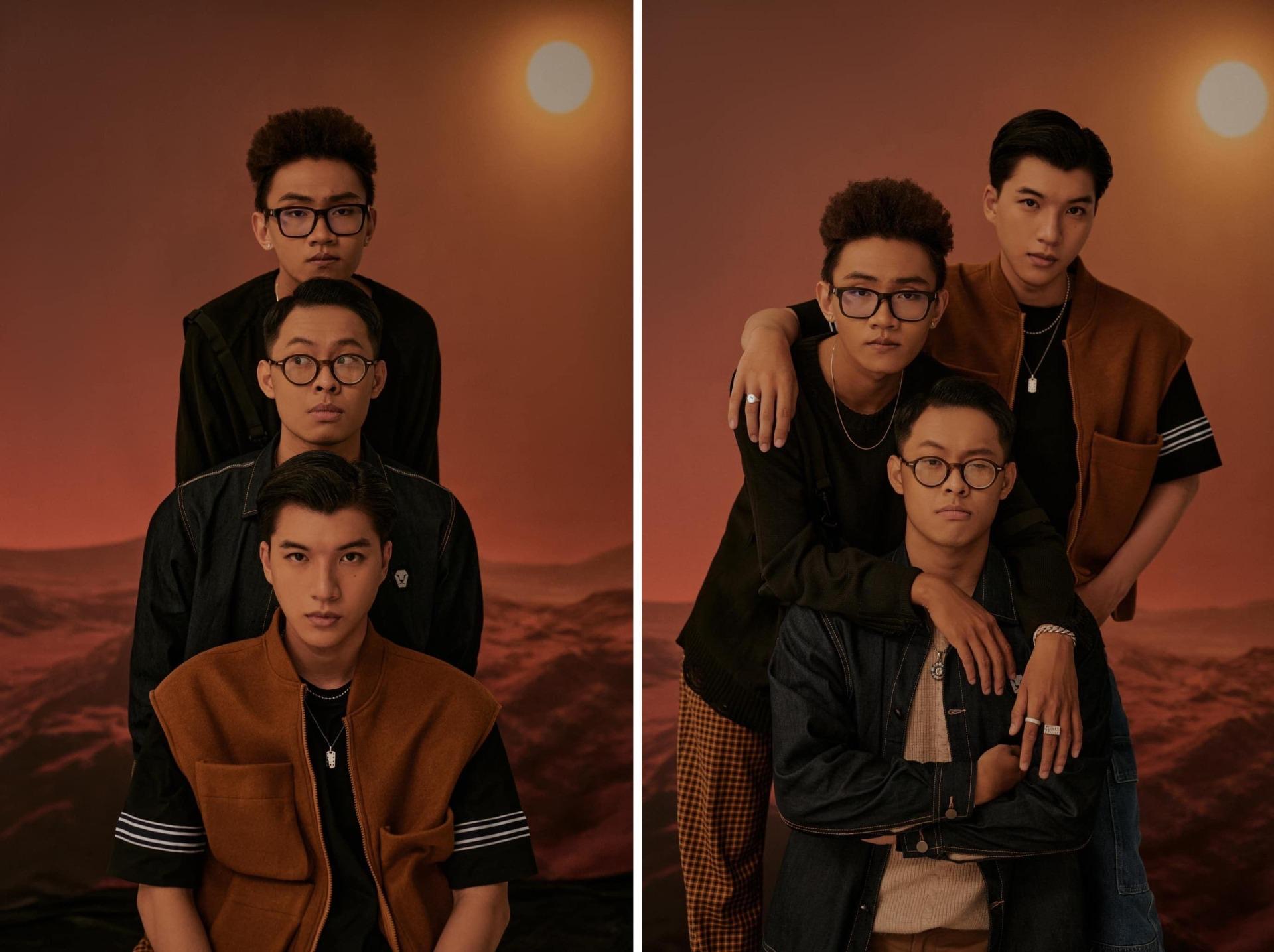 Đội hình gốc của GERDNANG gồm HIEUTHUHAI, HURRYKNG và Manbo.