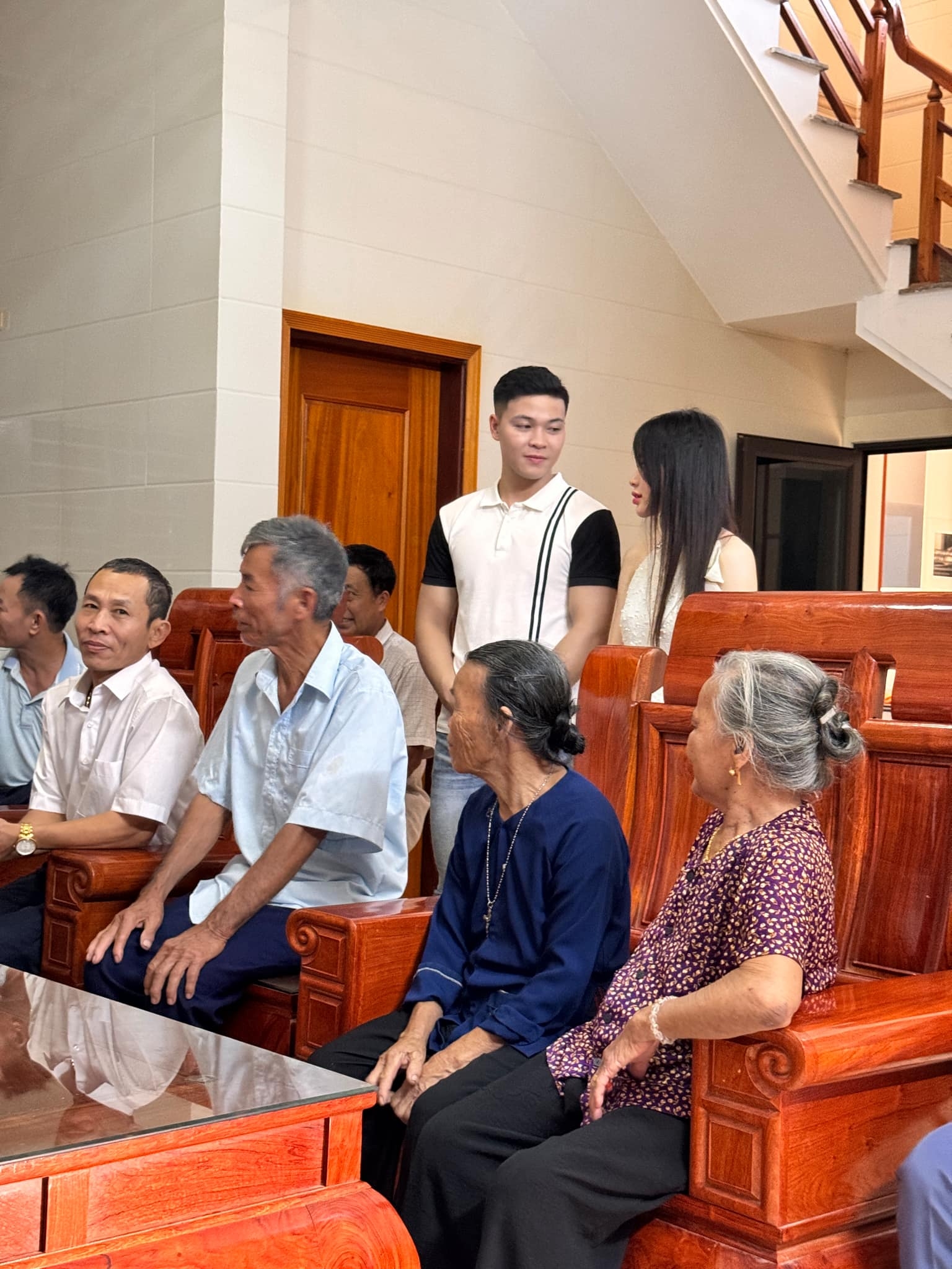 Lễ dạm ngõ của cả hai diễn ra vào ngày 16/9 vừa qua, chỉ sau 10 ngày gặp mặt trực tiếp. Nguồn: NVCC.