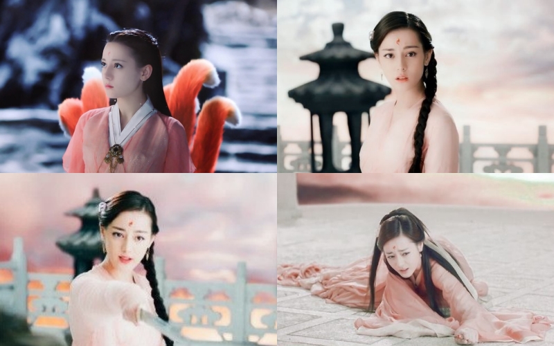 Nhắc đến những vai diễn cổ trang đẹp nhất của Địch Lệ Nhiệt Ba, sẽ là thiếu sót lớn nếu bỏ quên nàng Bạch Phượng Cửu trong siêu phẩm cổ trang 
