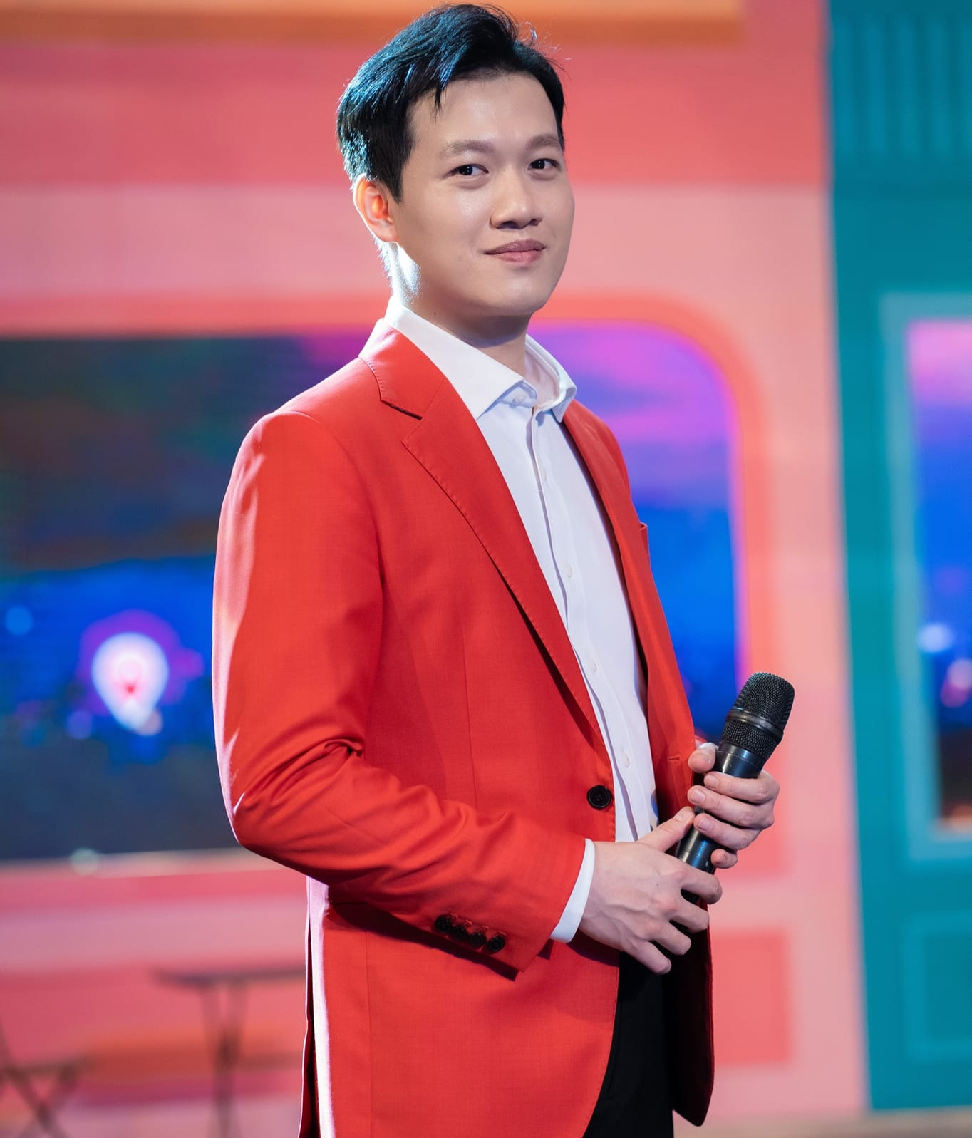  MC Sơn Lâm, Công Tố, Hoàng Linh và Trần Ngọc. Ảnh: FBNV