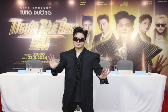 Nam ca sĩ công bố live concert sắp tới