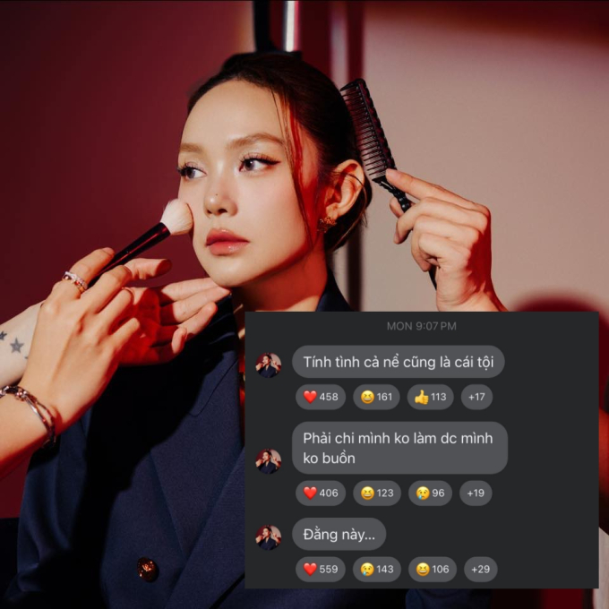 Minh Hằng từng viết vu vơ vài câu ẩn ý khiến cư dân mạng nghi sắp có ồn ào