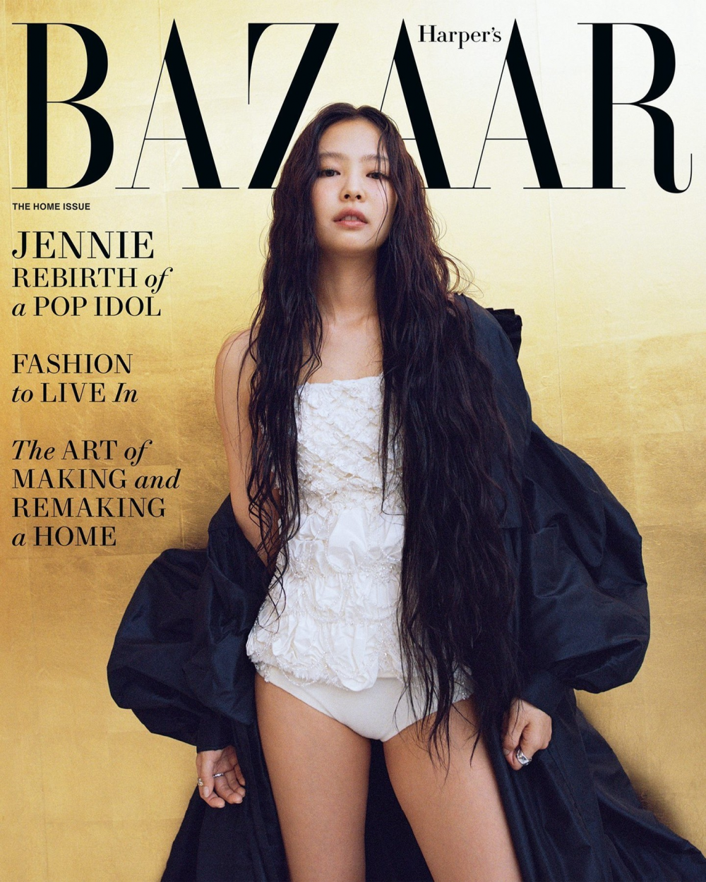 Jennie tuyên bố trên trang bìa Harper’s Bazaar số tháng 10 của nước Mỹ - Rebirth of Pop Idol