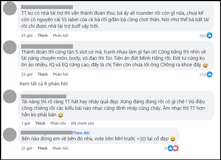 Tranh cãi nổ ra khi fan liên tục so sánh các chị đẹp