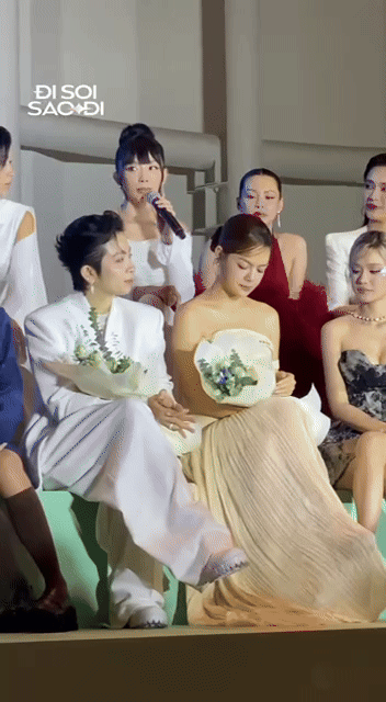 Tóc Tiên bị dọa “ăn biên bản” vì tiết lộ chương trình đã quay đến hết Công 2