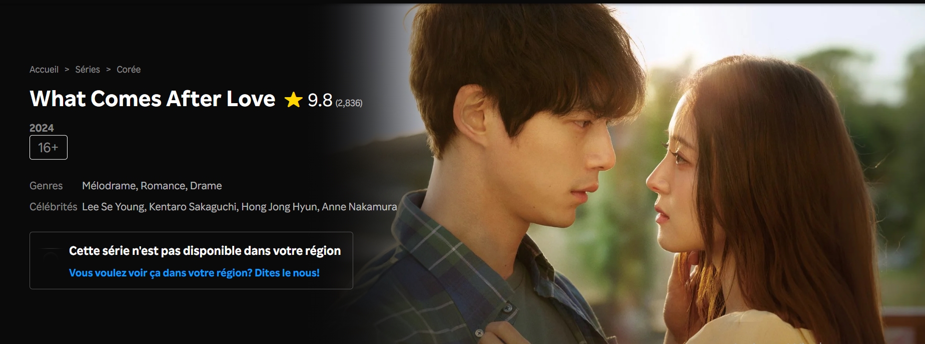 Phim nhận điểm gần như tuyệt đối trên Viki