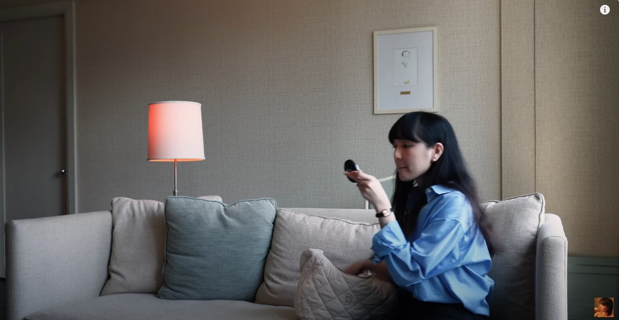 Hải Tú chia sẻ hình ảnh khách sạn mà cô lưu trú ở Thái Lan