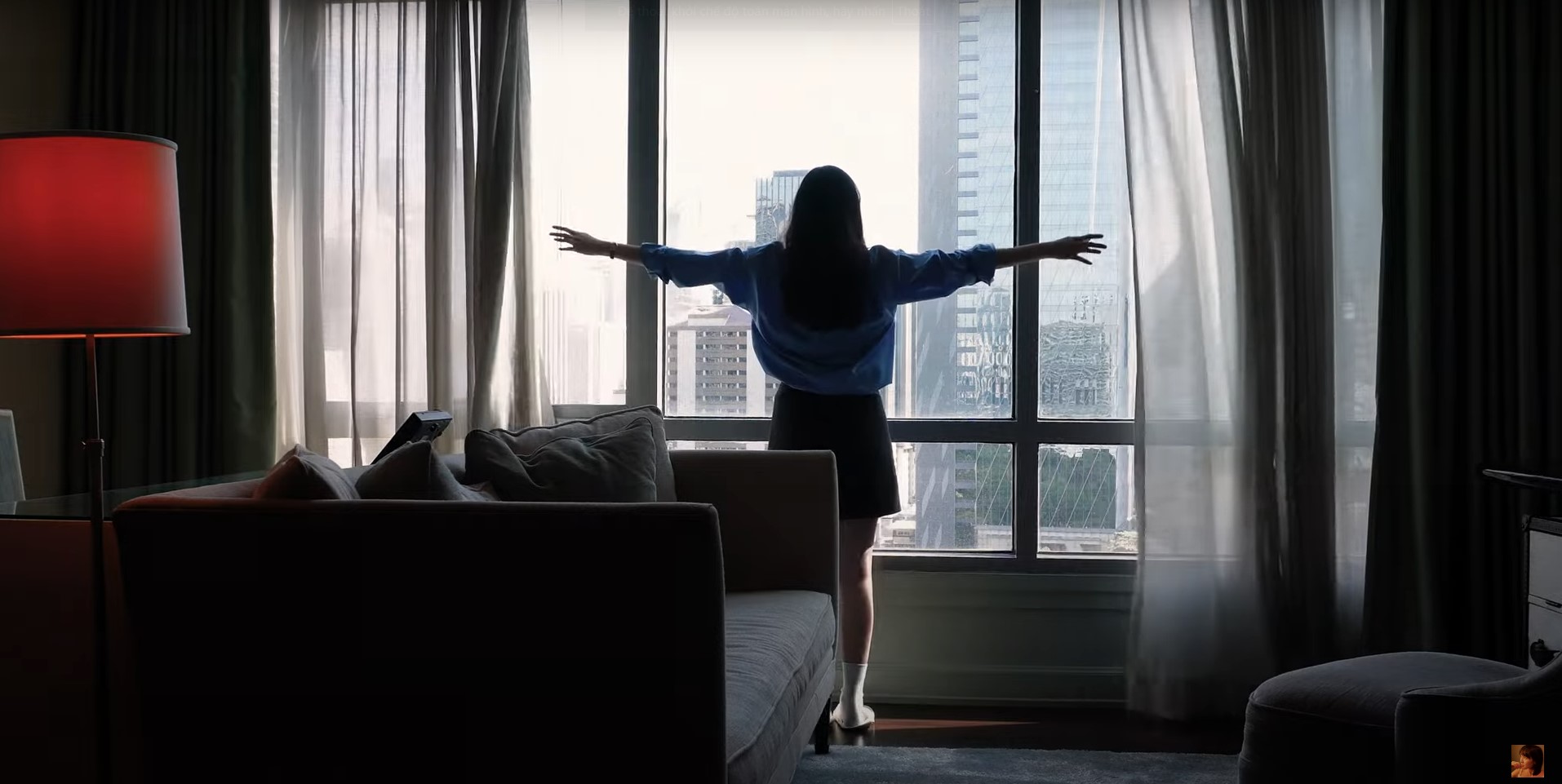 Nội thất, cách bày trí bên trong căn phòng của Hải Tú