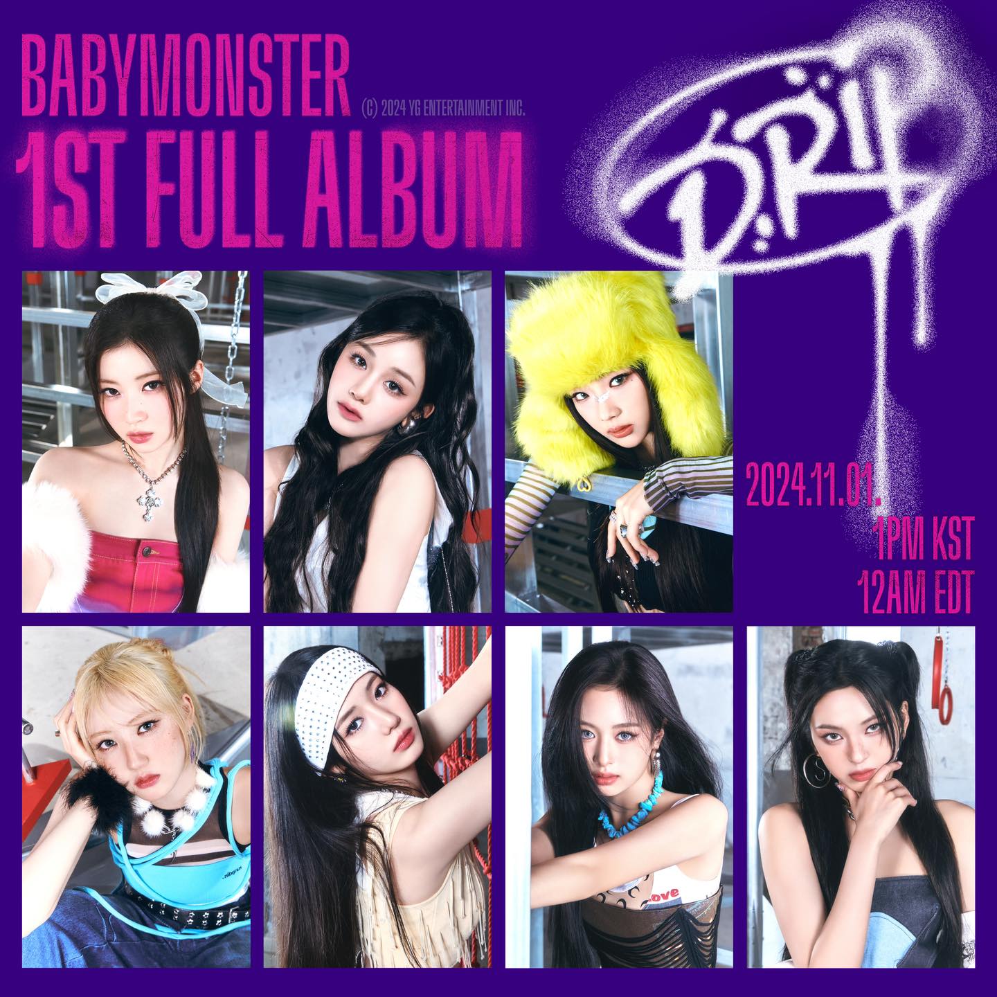 Thiết kế poster album mới của BABYMONSTER bị chê